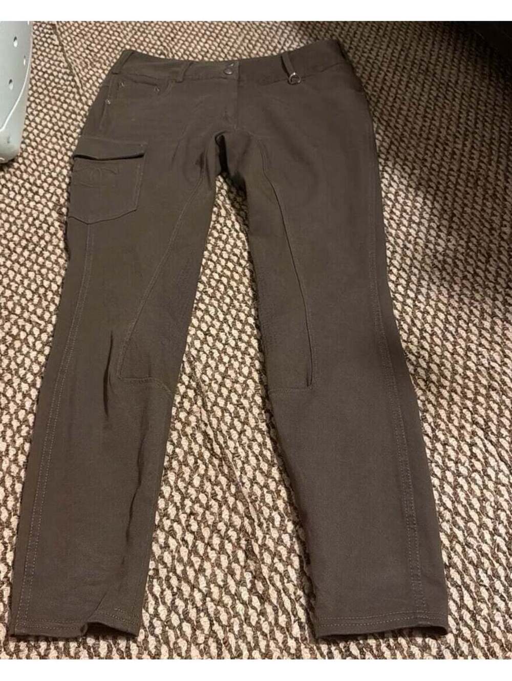 Goode Rider Stretchy Brown Equestrian Pants Womens Size 30